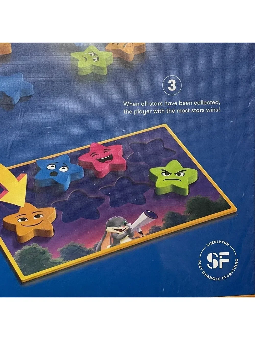 SimplyFun Wake Up Kids Educational Stars Board Game